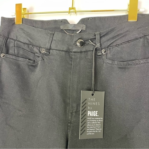 PAIGE Revolve Hoxton Skinny Jeans in Boss Black NWT - Picture 8 of 13